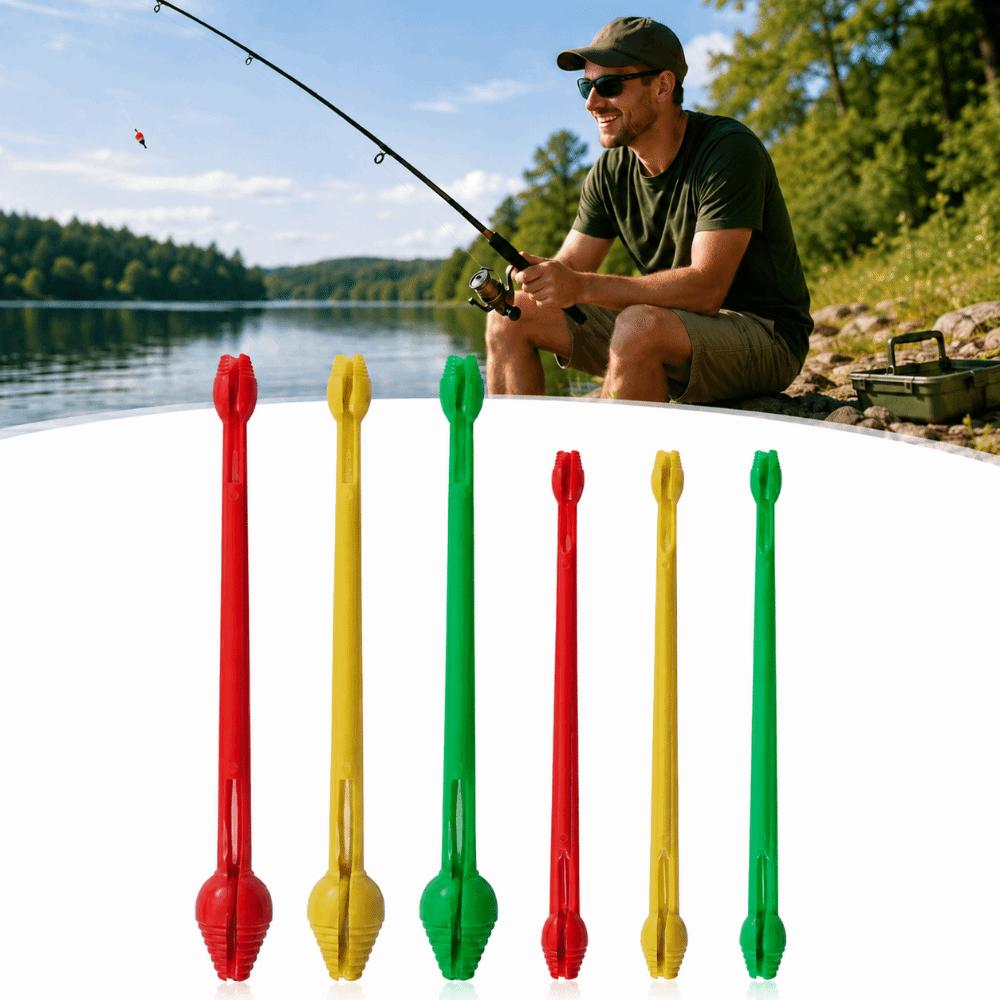 6PCS Red Yellow Green Fishing Dehooker Plastic Fishing Unhook Extractor  Fishing Accessories