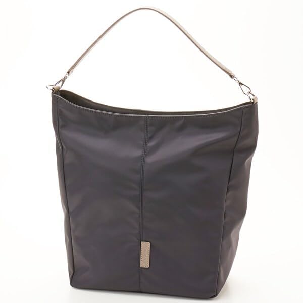 Shoulder Twill Curved Size Beige [Isaac] Bag, Nylon, Shoulder, M, (26)