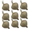 Foam Faux Garlic Replicas Pack of 10 Bright Color Party Decors Accent Safe for Children Pet Friendly Household Accessories