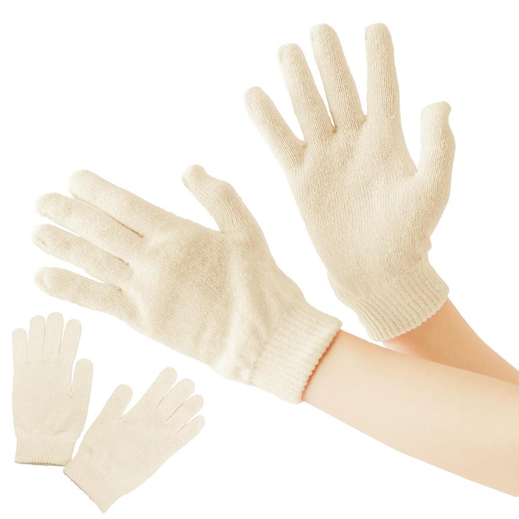 Silk Hand Care Gloves Made In Nara X Eco Has Shipped a Total of with a Rough Also Used In Relaxation Perfect for Night Palm and Body [picopon] [Amazon