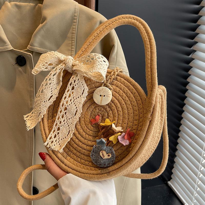 Fashionable Straw Bags for Women New Trendy Crossbody Bags for Women Ins Niche One-shoulder Handbags for Women