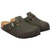Birkenstock Boston Birkenstock Shoes Unisex Moss Green Regular Loose Fit 1030676