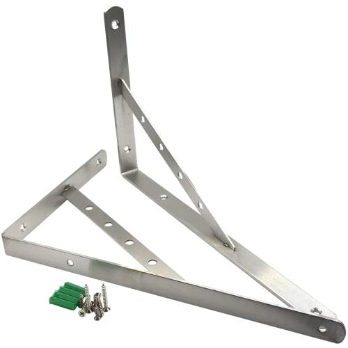 Active Island L-Shaped Stainless Steel Angle Brackets, DIY A950 (350mm Long / 3.3mm Thick)