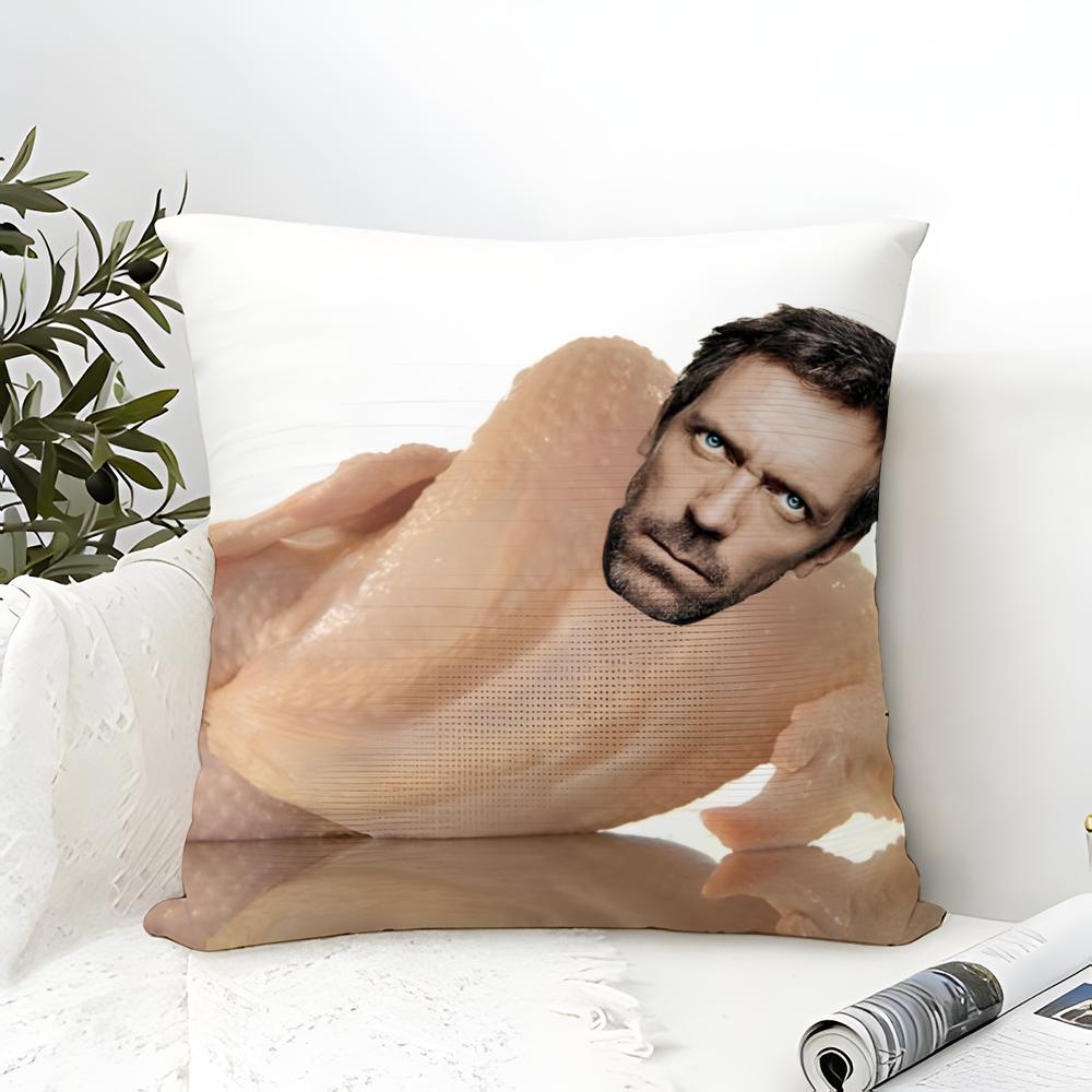 Funny house rat meme Pillow Case linen pillow case sofa home decor cushion cover cushion cove