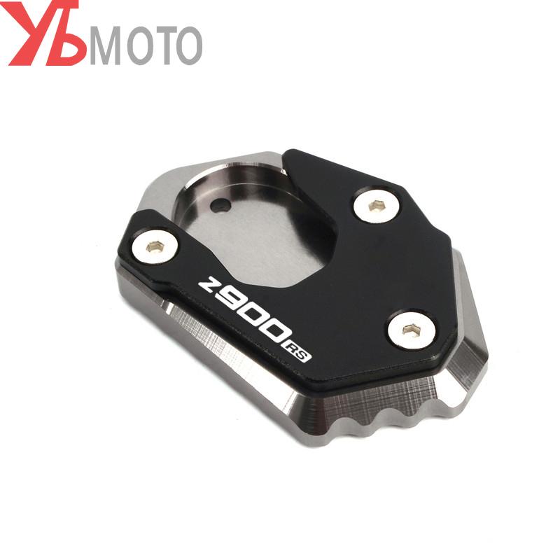 Motorcycle Kickstand Extension Pad For KAWASAKI Z900RS Z900 Rs 2017 2018     Accessories Side Stand