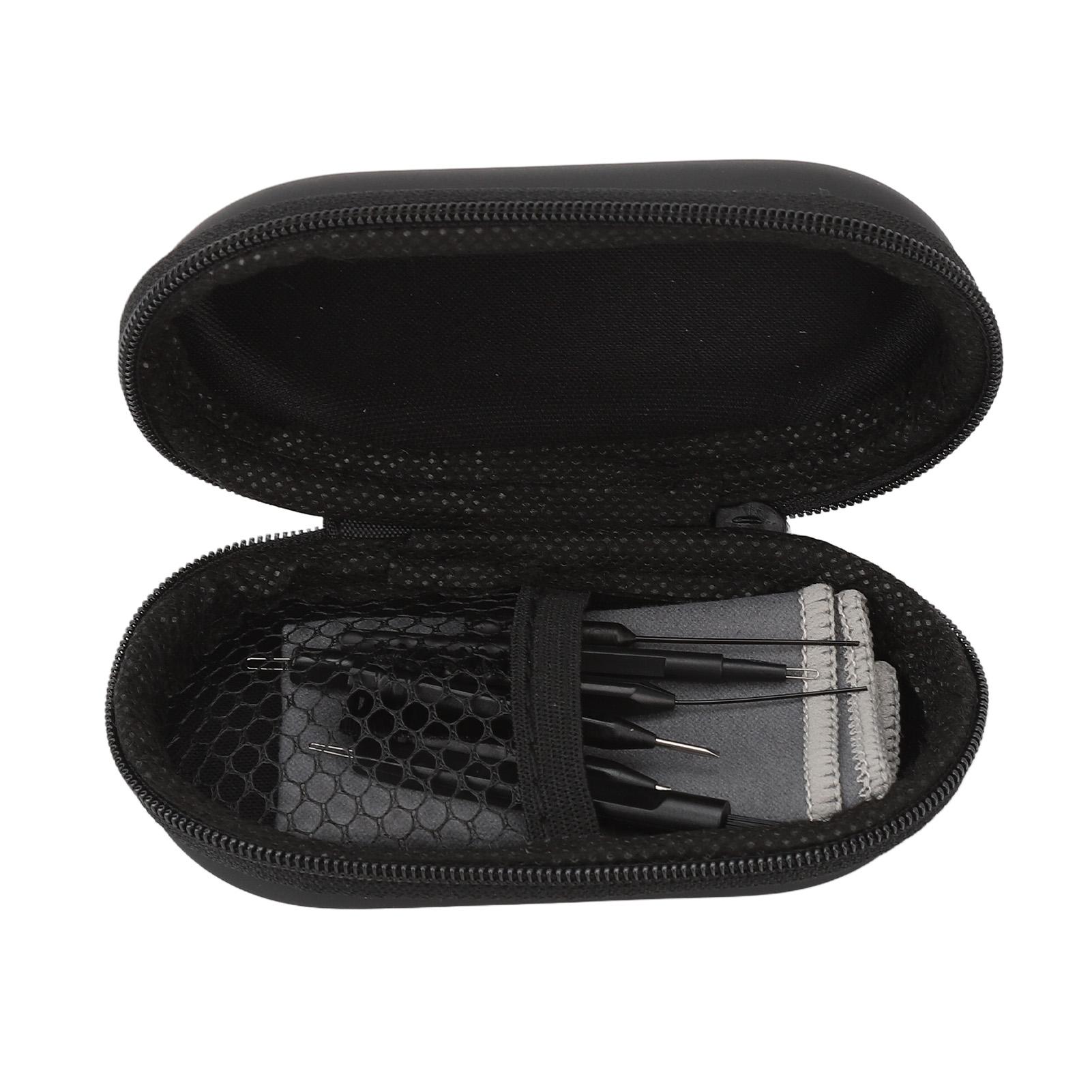 

Набор из 7 предметов, PU коробка, усилитель слуха, щетка, инструменты, многофункциональный восковой петля, магнит, портативная очистка