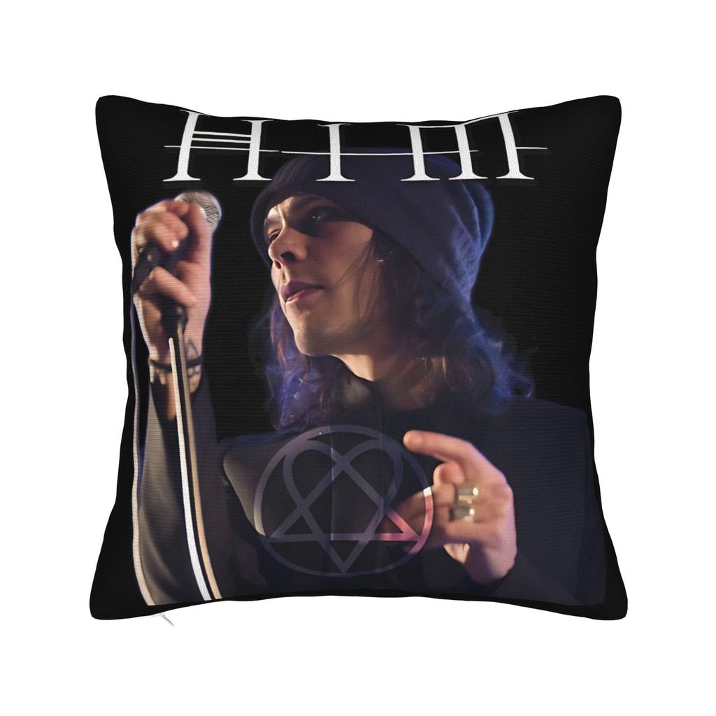 Pillow Cover Him Ville Valo Band Razorblade Romance Funny Pillow Case For Sofa Home Decoration Pillowcases