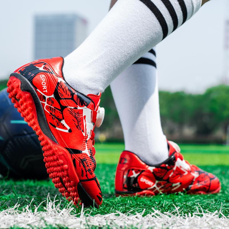 Children's Rotation Deduction Student Competition Training Football Shoes 28-38