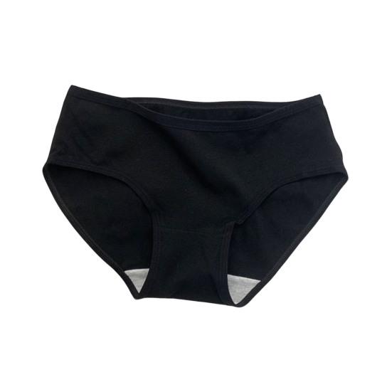 Women's Cotton Underwear Mid Waist Full Coverage Stretch Briefs Soft Breathable Hipster Ladies Panties