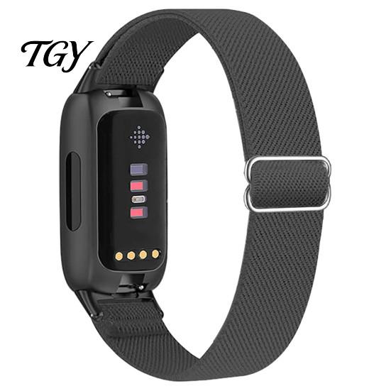 Lightweight Replacement Wrist Strap Elastic Nylon Watch Bands for Fitbit Inspire 3, Adjustable Quick Release Band Breathable Woven Sports Wristband