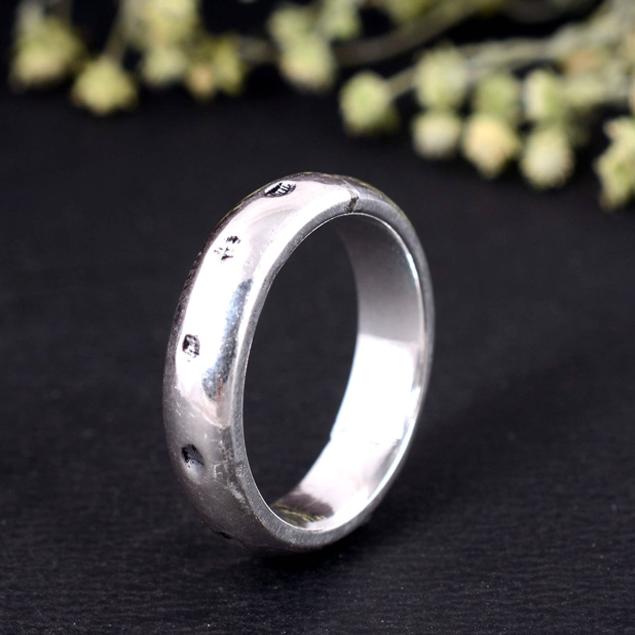 Customizable Silver Arthritis Band, Engraved Arthritis Ring, Unisex Ring for Achy Joints