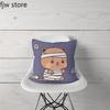 Halloween Decoration Throw Pillow Cover Cute Baby Panda Boob Cushion  Witch Vampire Pumpkin Party  Sofa Home