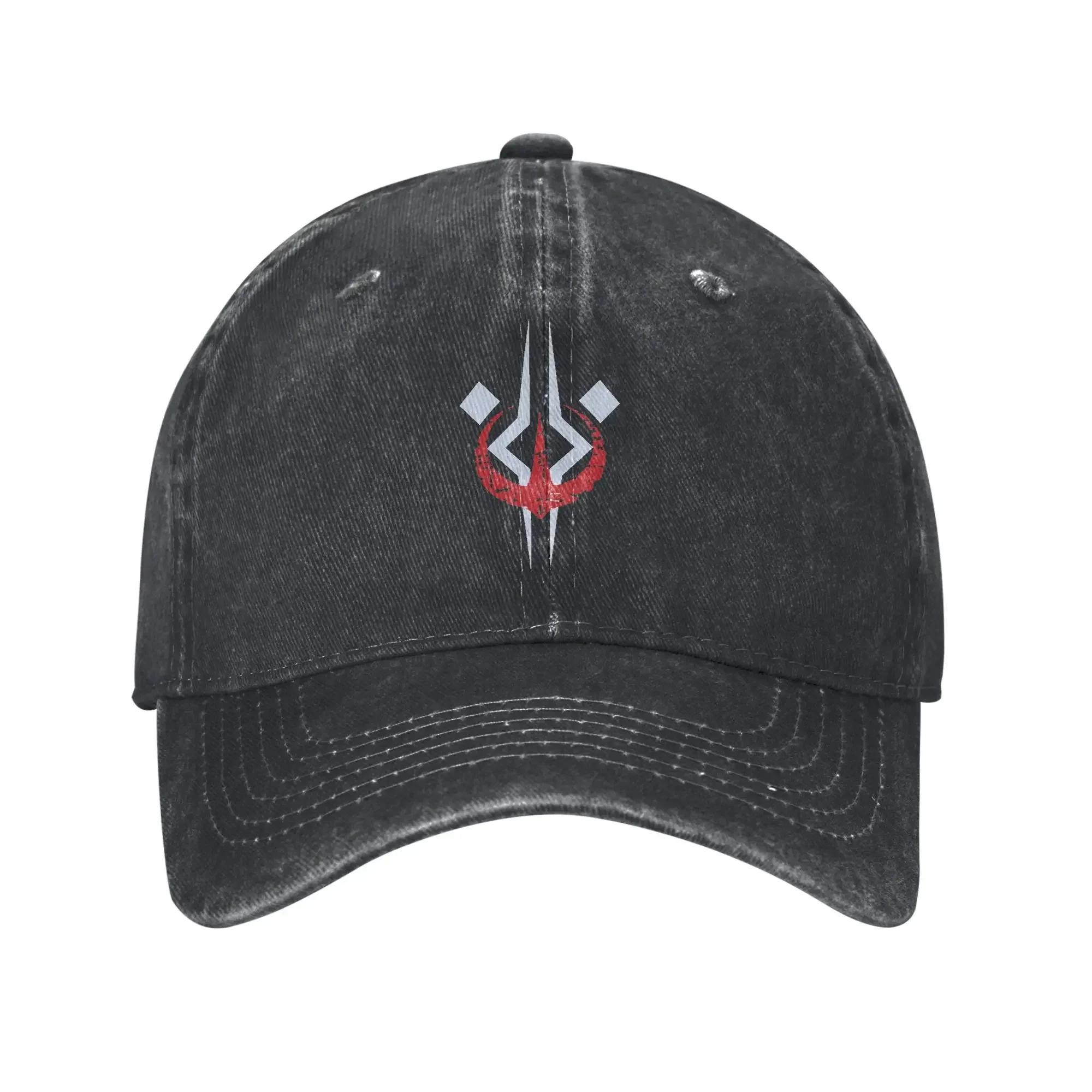 

Vintage Fulcrum Andor Baseball Caps Unisex Distressed Denim Sun Cap Outdoor Running Golf Unstructured Soft Hats Cap One Size