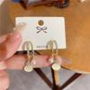 111 Silver Needle Sweet and Fresh Opal Gourd Earrings Women's Earrings Fashion Temperament Versatile Premium Ear Buckles
