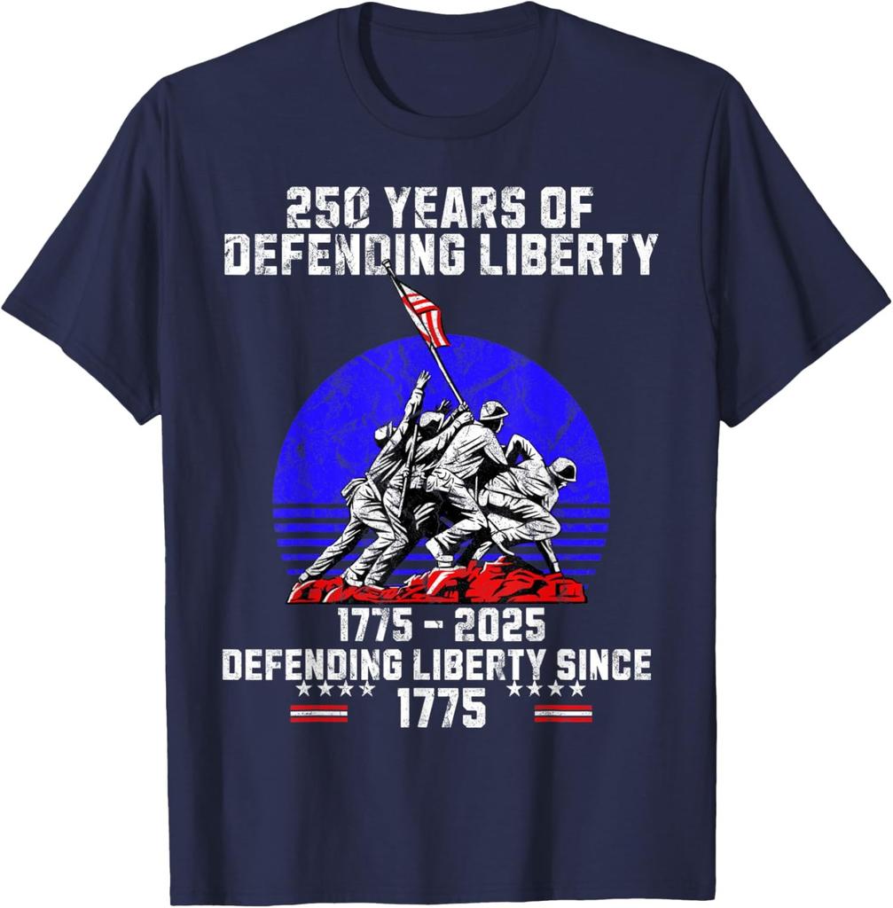 US Military Parade 250th Anniversary 1775-2025 Pride Unisex T-Shirt