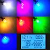 1x W5W LED T10 Car Interior Light Silica SMD 194 168 High Bright Reading Door License Plate Wedge Lamp 12V White Yellow 6500K