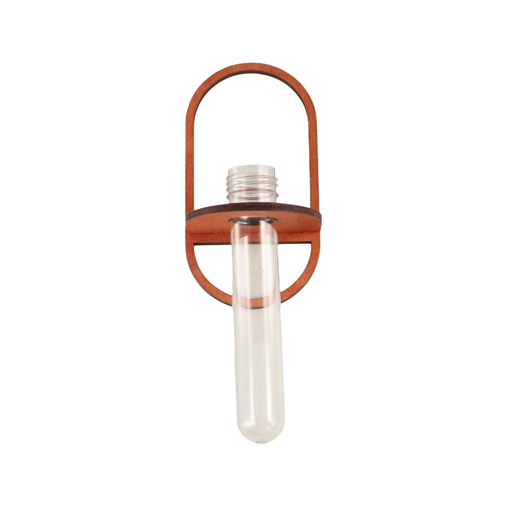 Wall Hanging Wall Vase Handmade Plant Holder Pendant Wood Hydroponic Plant Rack Indoor Plants