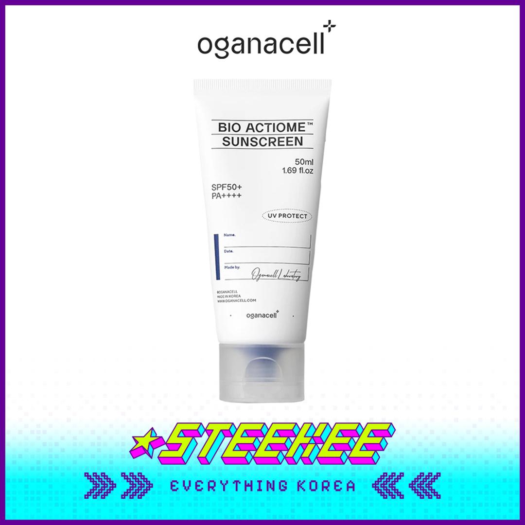 

Oganacell Bio Actiome Sunscreen UV Sunblock Sun Cream SPF 50+PA++++ 50ml by Steekee Korea 4012