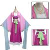 Maomao Cosplay Kostüm Perücke Anime Die Apothekerin Tagebücher Rosa Kleid Halloween Party für Frauen