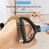 Pet Grooming Comb: Detangling Tool for Loose Hair and Thinning - Ideal for Dogs and Cats