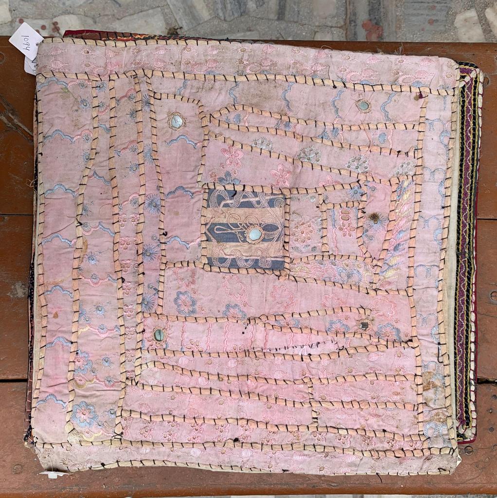 Old Stock Ethnic Indian Cushion Covers – Traditional Patchwork Textile