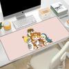 Cute cat mmofusands Mousepad HD Printing Computer Gamers Locking Edge Nonslip Mouse Pad XXLxcm Keyboard PC Desk Pad