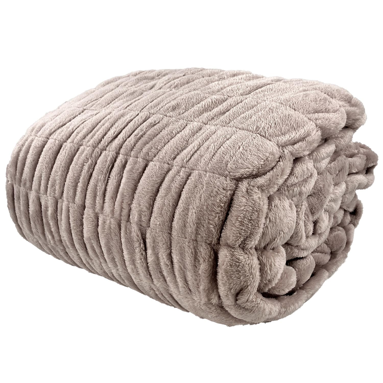 

[Simple Fresh] Blanket, Pink Beige, Single