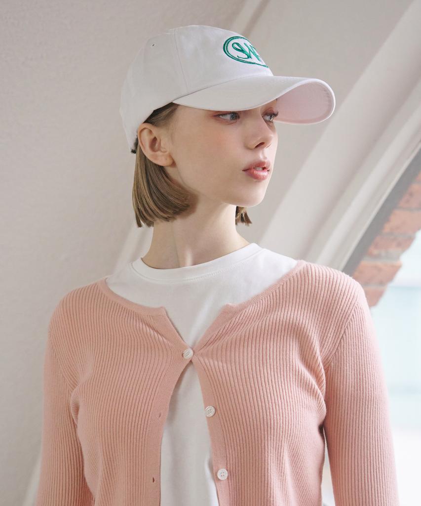 SWEET SOUP Signature Circular Logo Cap [White]