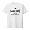 Basketmamma T-shirt Kärlek Familj Flicka Dam vintage Tvättad Bekväm Topp För Vardagsbruk Mångsidig grafisk Vardaglig Mjuk
