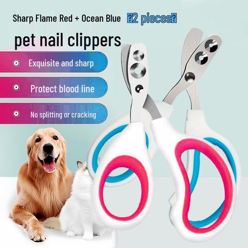Pet Nail Clippers: Cat Paw Trimmer and Pliers for Small Pets