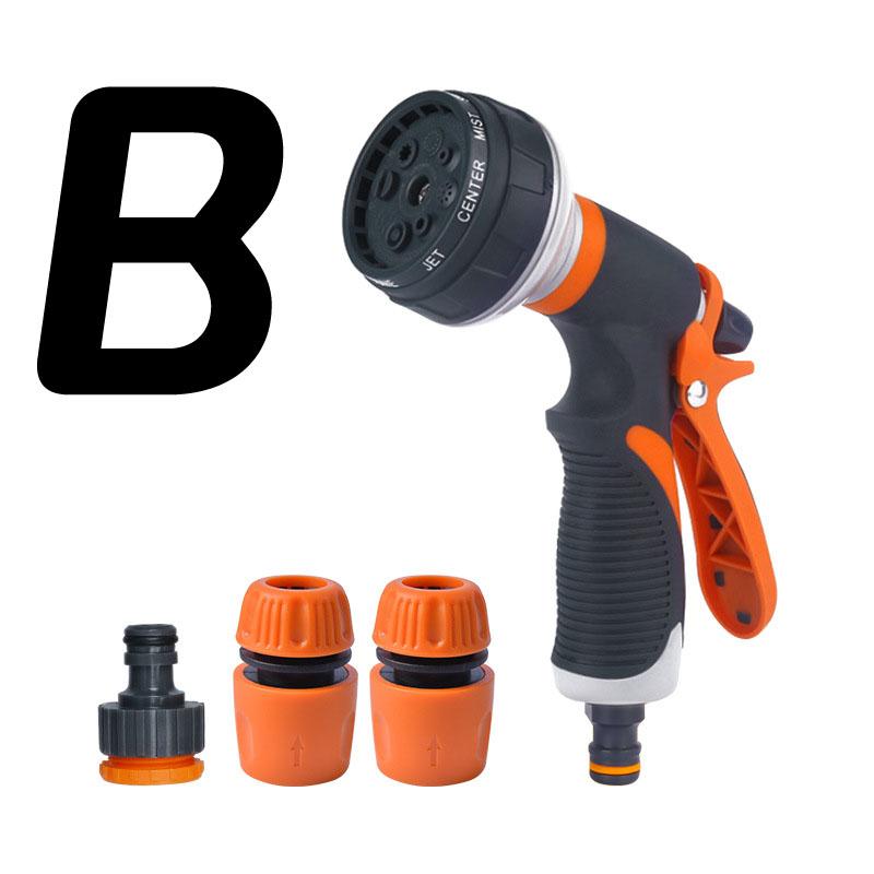 Watering Gun High Pressure 8 Modes Garden Spray Irrigation Watering Nozzle Plant Lawn Yard Watering Sprinkler Cleaning Sprayer