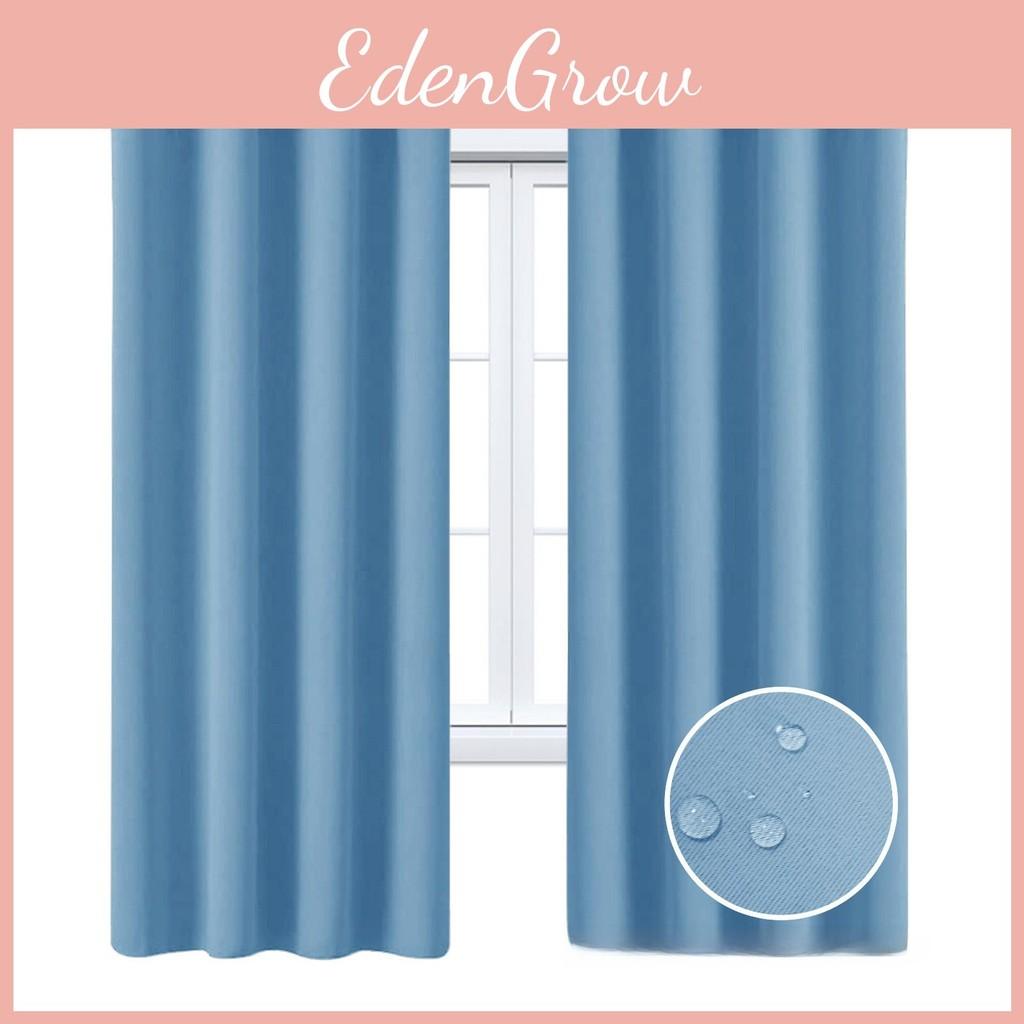 Curtains Color Solid With Insulation And Shading Design For Daily Household Use