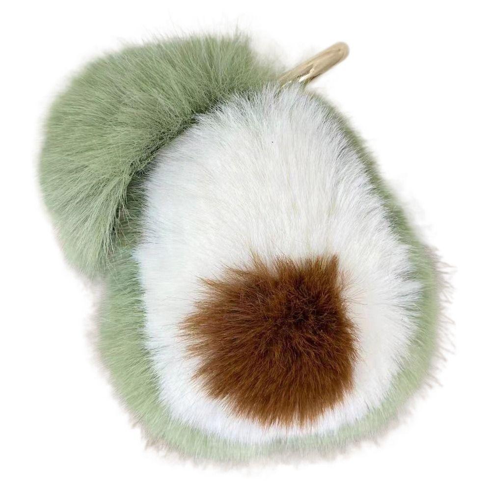 

Ring Avocado Car Accessories Hanging Doll Model Women Bag Pendant Key Holder Korean Style Key Chain no legs