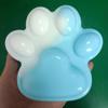 Slow Rebound Cartoon Fidget Toy Sequin Cat Cat Paw Pinch Toy Novelty Cat Paw Squeeze Toy  Children