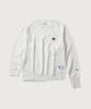 X Undercover Reverse Weave Structured Sweatshirt Oatmeal