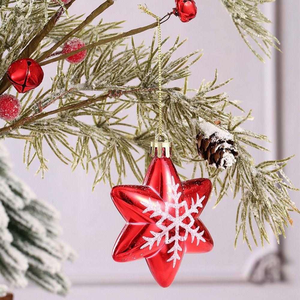 Electroplated Painted Ball Christmas Gifts Boxes Pendant Plastic Christmas Decorations