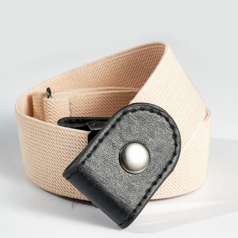 Trendy Invisible Stretch Elastic Waist Belt: Versatile Leather Fashion Accessory for Women.