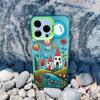 Colorful Forest Town Phone Case for Iphone 16 13 12 Pro Max 13 Mini 11 15 14 Pro Max Plus Fashion Laser Shockproof Back Cover