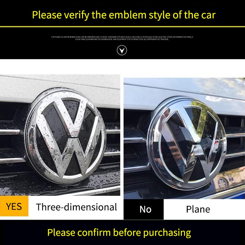 2026 Fierbinte Pentru VOLKSWAGEN VW Emblema Mașină Grilă Față Capac Portbagaj Spate Sticker Decorațiune 3D Pentru VW MK6 8 Tiguan Arteon CC PAS