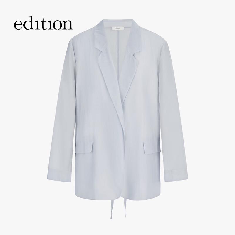 Edition Women's Lightweight Silk-Cotton Blazer