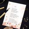 30 Stationery Writing Paper with 18 Self Adhesive Envelopes, Stationary Set for Writing Letters, Cute Stick Stationary Set, 6 Unique Designs, Double