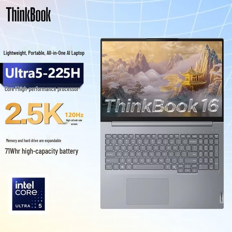 Бизнес-ноутбук Lenovo ThinkBook 16 (Китайская версия)