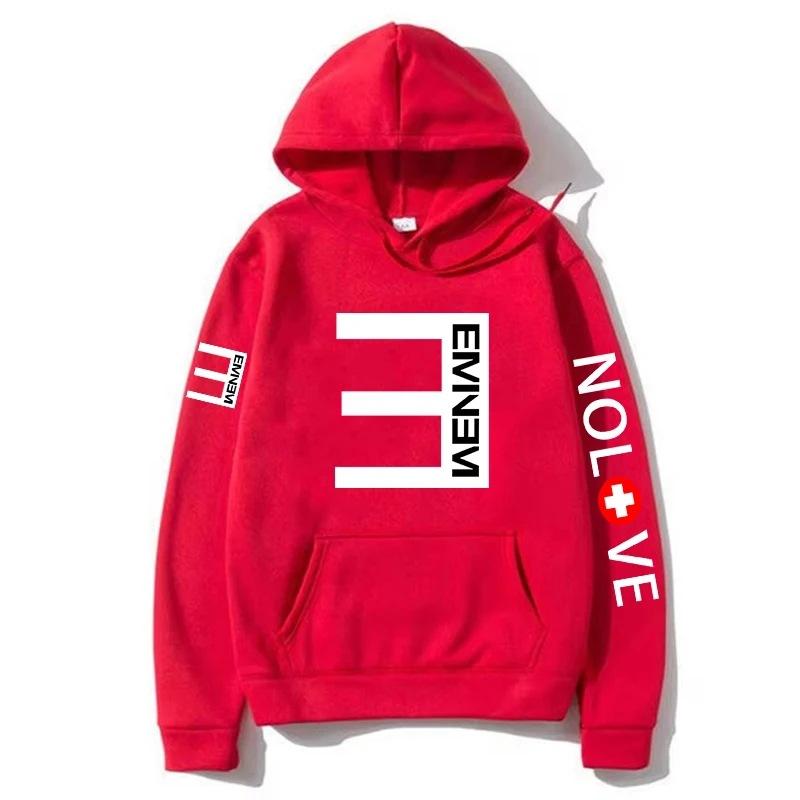 

Rapper Eminem Music Album Men s Hoodies World Tour Autumn Winter Fleece Streetwear Tops XXXL