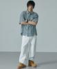 LXT Essential Cotton Wide Curved Chino Pants [White]