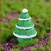 Christmas Micro-landscape Accessories Christmas Tree Ornaments of Various Sizes Resin Handicraftsand Cute Home Decorations