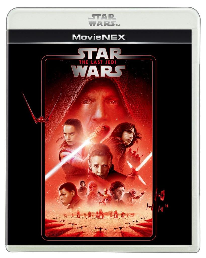 Star The Last Jedi MovieNEX DVD Digital Copy MovieNEX Star Wars Celebration Japan 2025 Logo Sticker Star Wars Wars [Blu-ray + + + World] [Blu-ray]