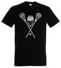 Lacrosse Ausrüstung T-Shirt Herren Damen T-Shirts Top Spieler Leidenschaft Liebe Sucht Ball Lacrosse Schläger