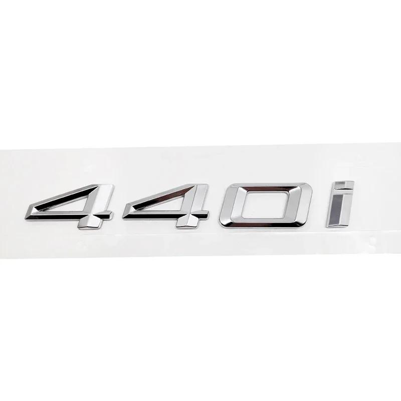 ABS Samochód Tylny Bagażnik Litery Logo Odznaka Emblemat Naklejka Dla BMW Seria 4 420i 425i 428i 430i 435i 440i 450i F30 F32 F33 F36 G26 G22