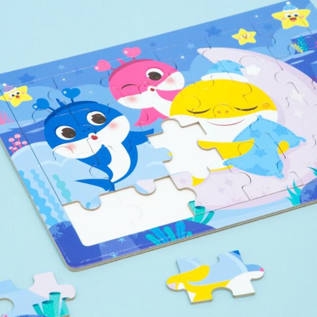 PINKFONG Carry Puzzle Series (3 Types × 4 Levels) 4 Options