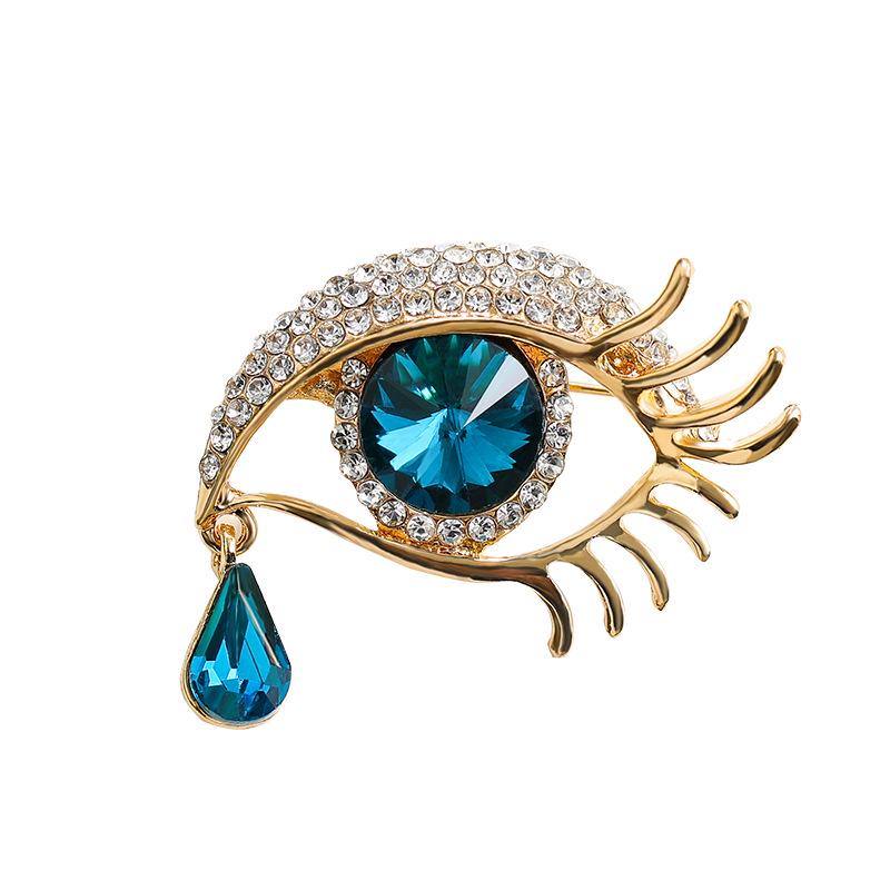 

Роскошная хрустальная брошь «Слезы ангела»: Элегантная булавка для свитеров и курток